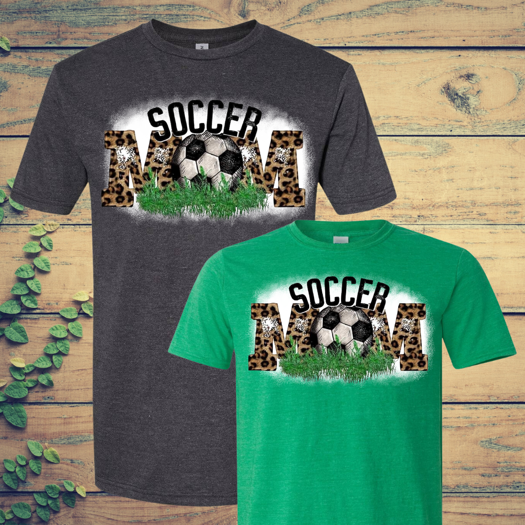 Soccer Mom Bleached T-Shirt