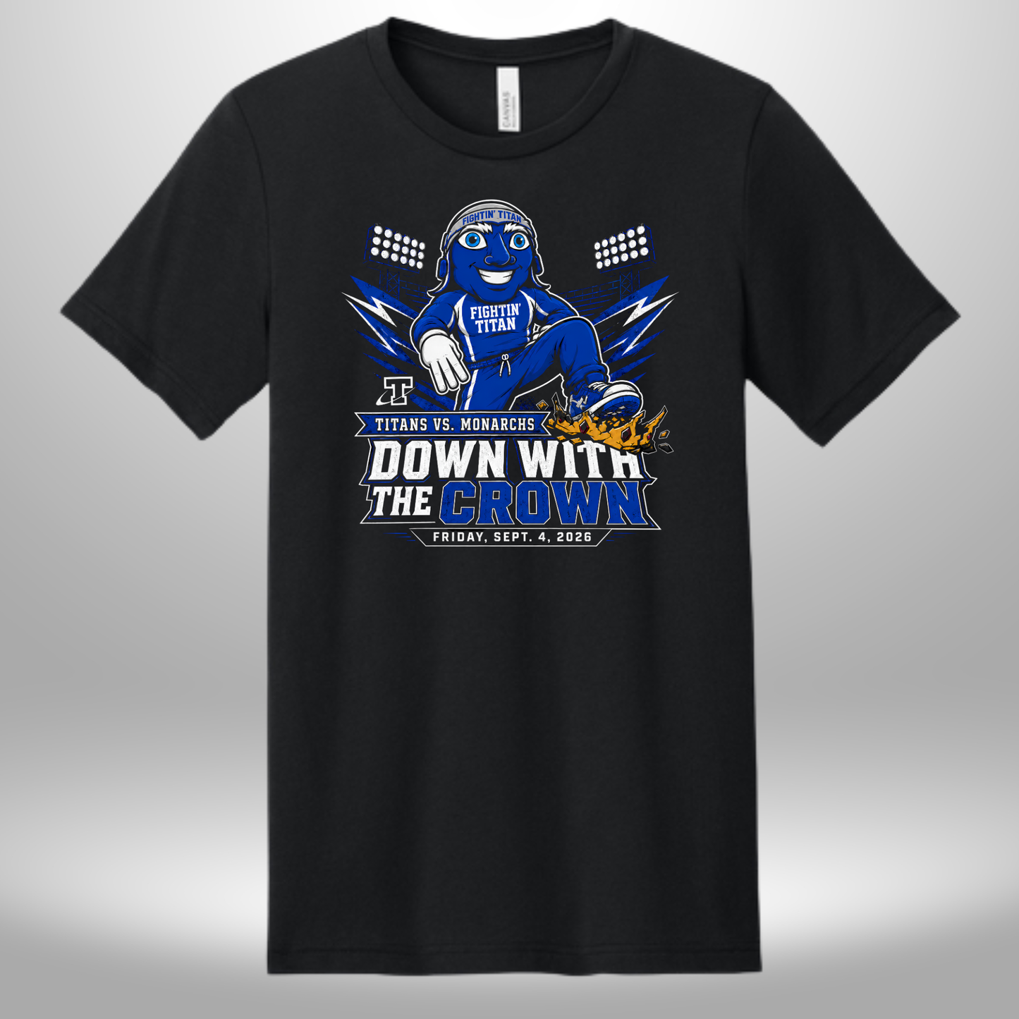 PAPIO SOUTH "DOWN WITH THE CROWN" T-SHIRT