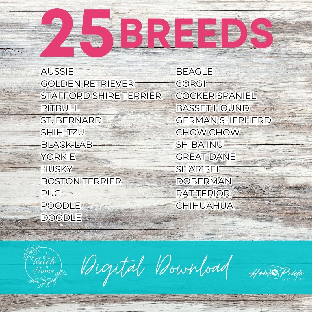 Dog Mama Digital Download PNG Bundle