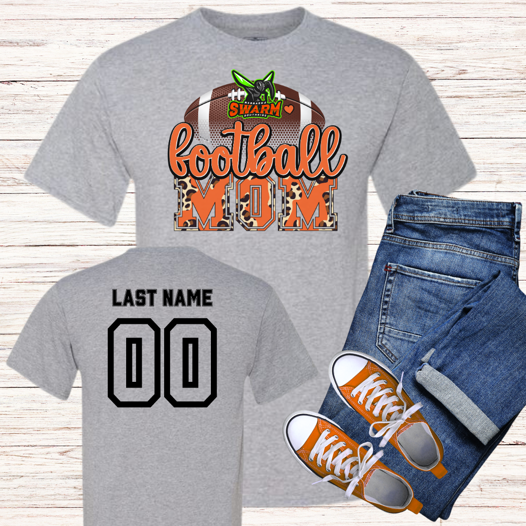 Swarm Football Mom Softstyle Tee