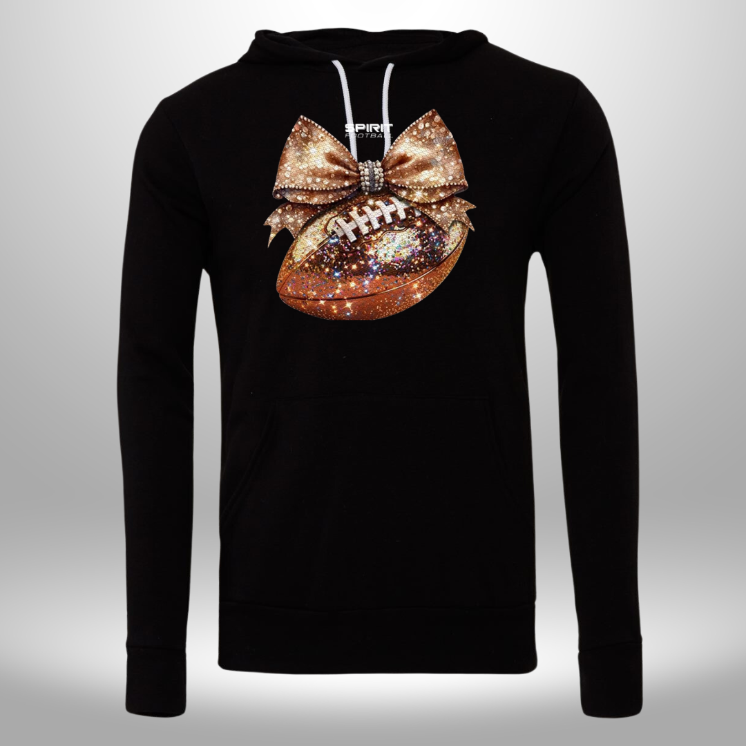 Spirit Ignite Tackle GLITTER Football T-Shirt