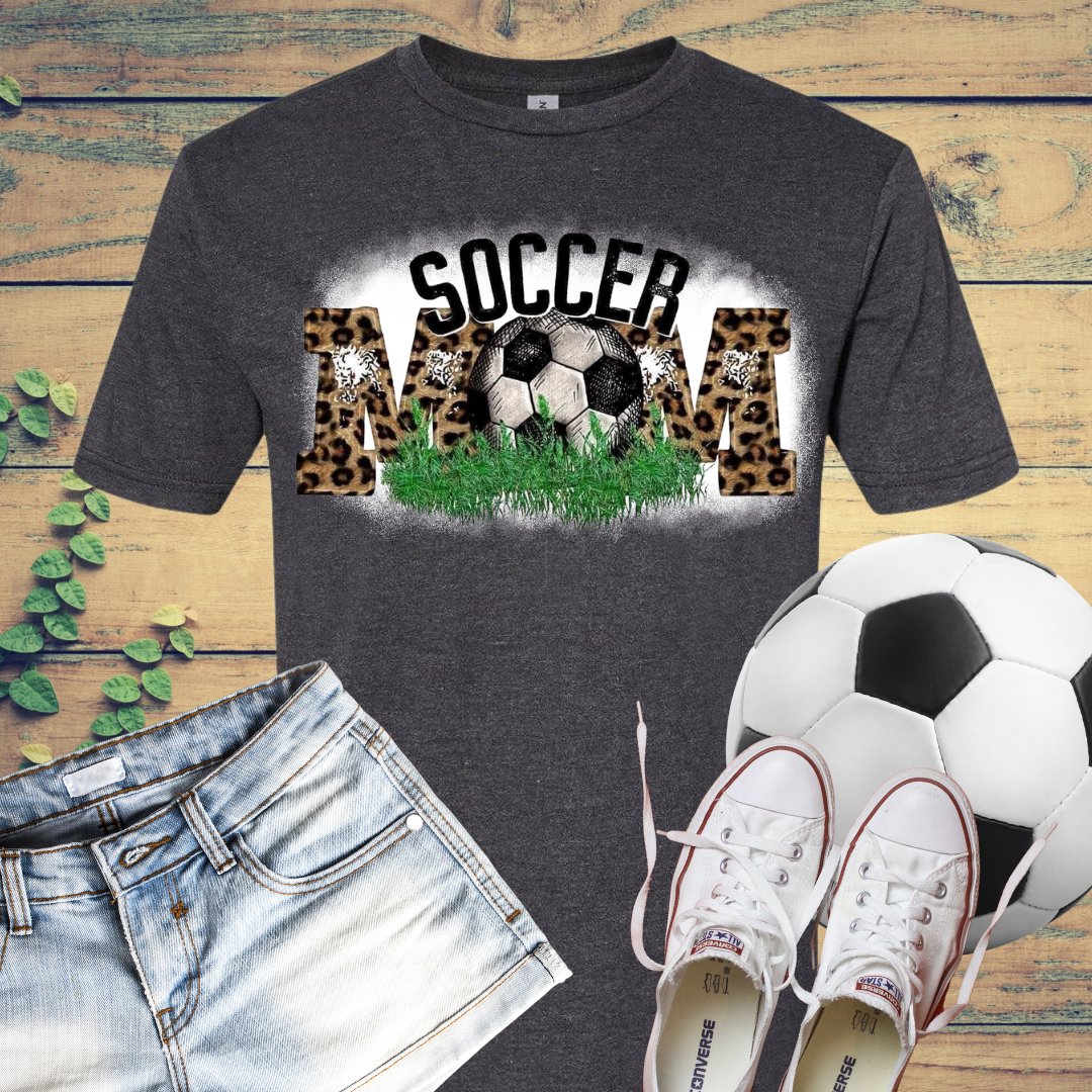 Soccer Mom Bleached T-Shirt