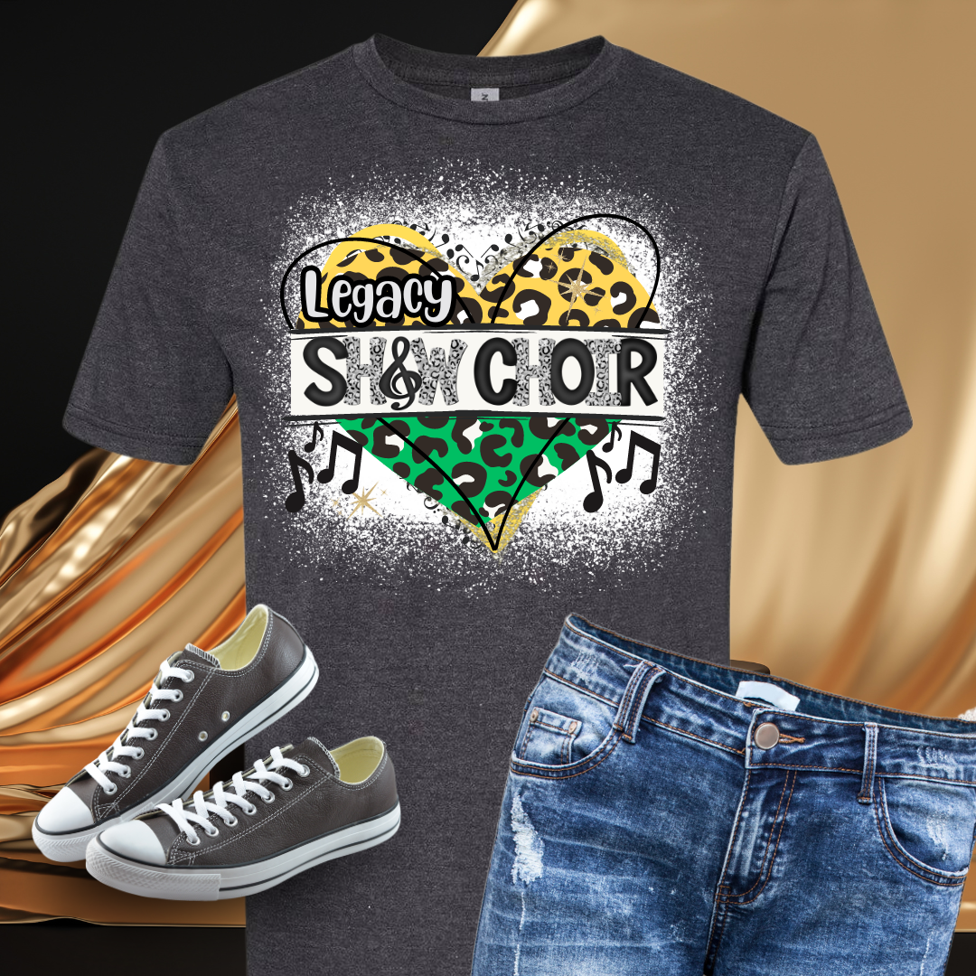 Jefferson Legacy Show Choir Heart T-Shirt