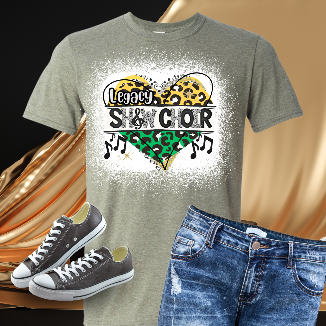 Jefferson Legacy Show Choir Heart T-Shirt