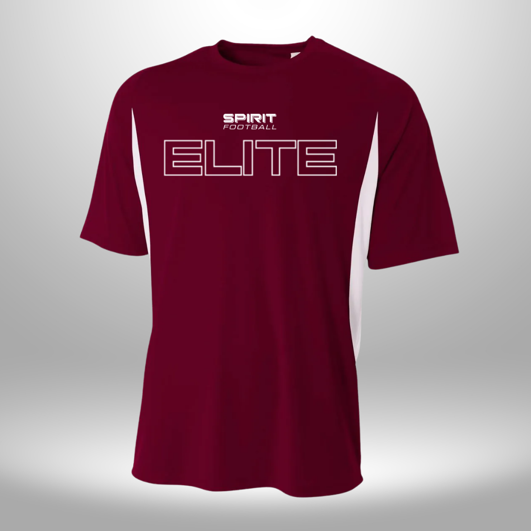 Spirit Football Elite Performance Color Block T-Shirt