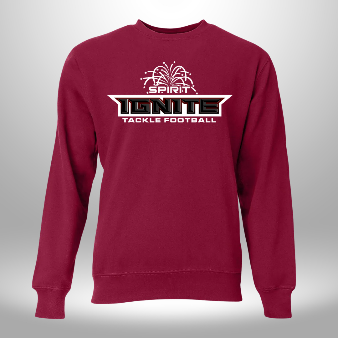 Spirit Football Ignite Crew Neck Sweatshirt