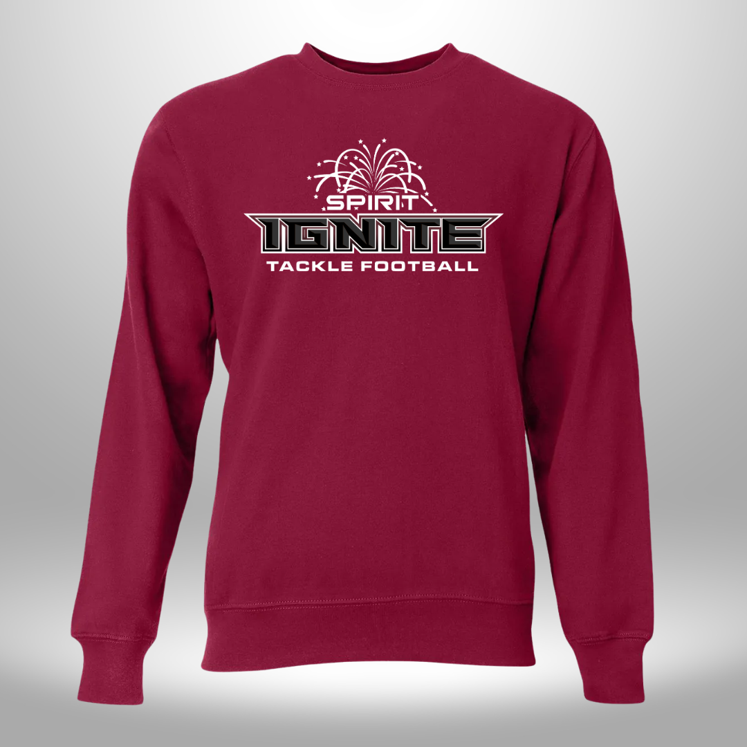 Spirit Football Ignite Crew Neck Sweatshirt