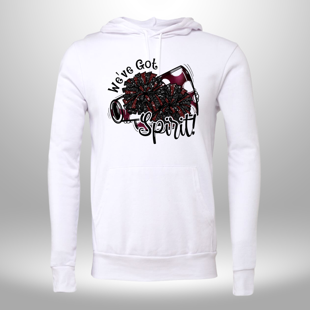 Spirit Ignite Tackle Football We've Got Spirit GLITTER T-Shirt, Crew Neck or Hoodie