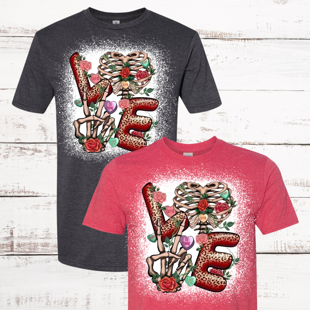 Love Bleached T-Shirt