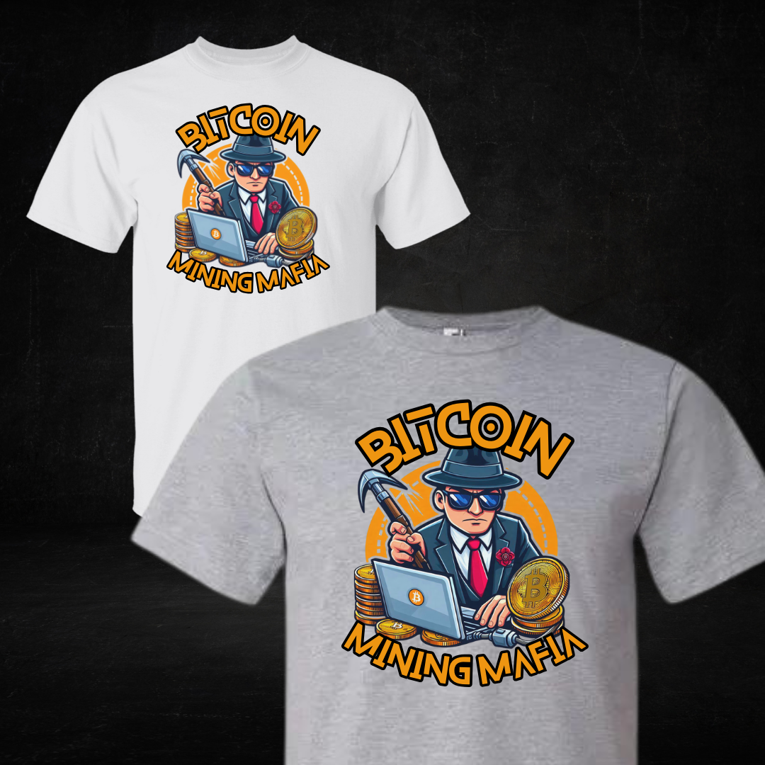 Bitcoin Mining Mafia "Godfather" DRI-POWER T-Shirt
