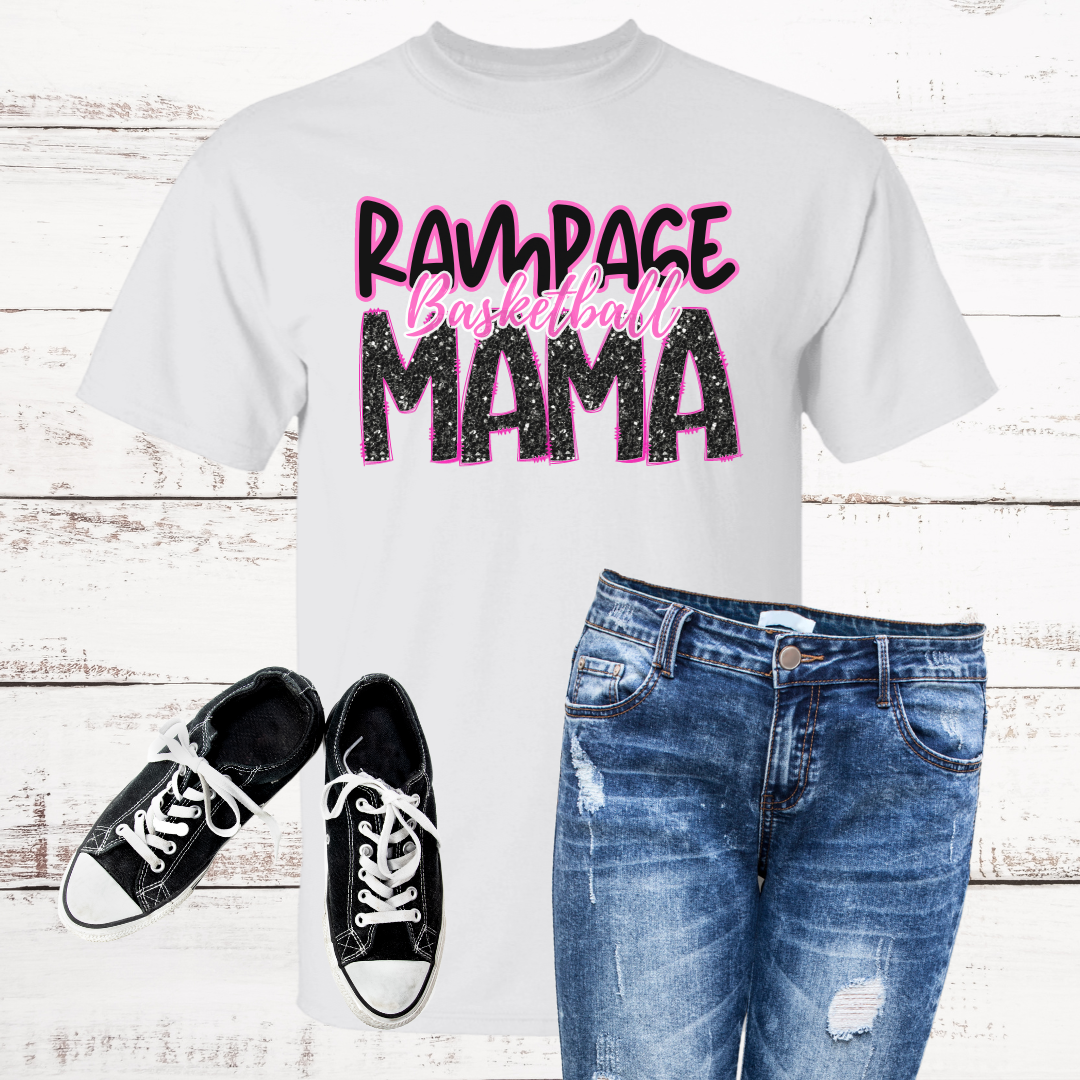 Rampage Basketball Mama T-Shirt