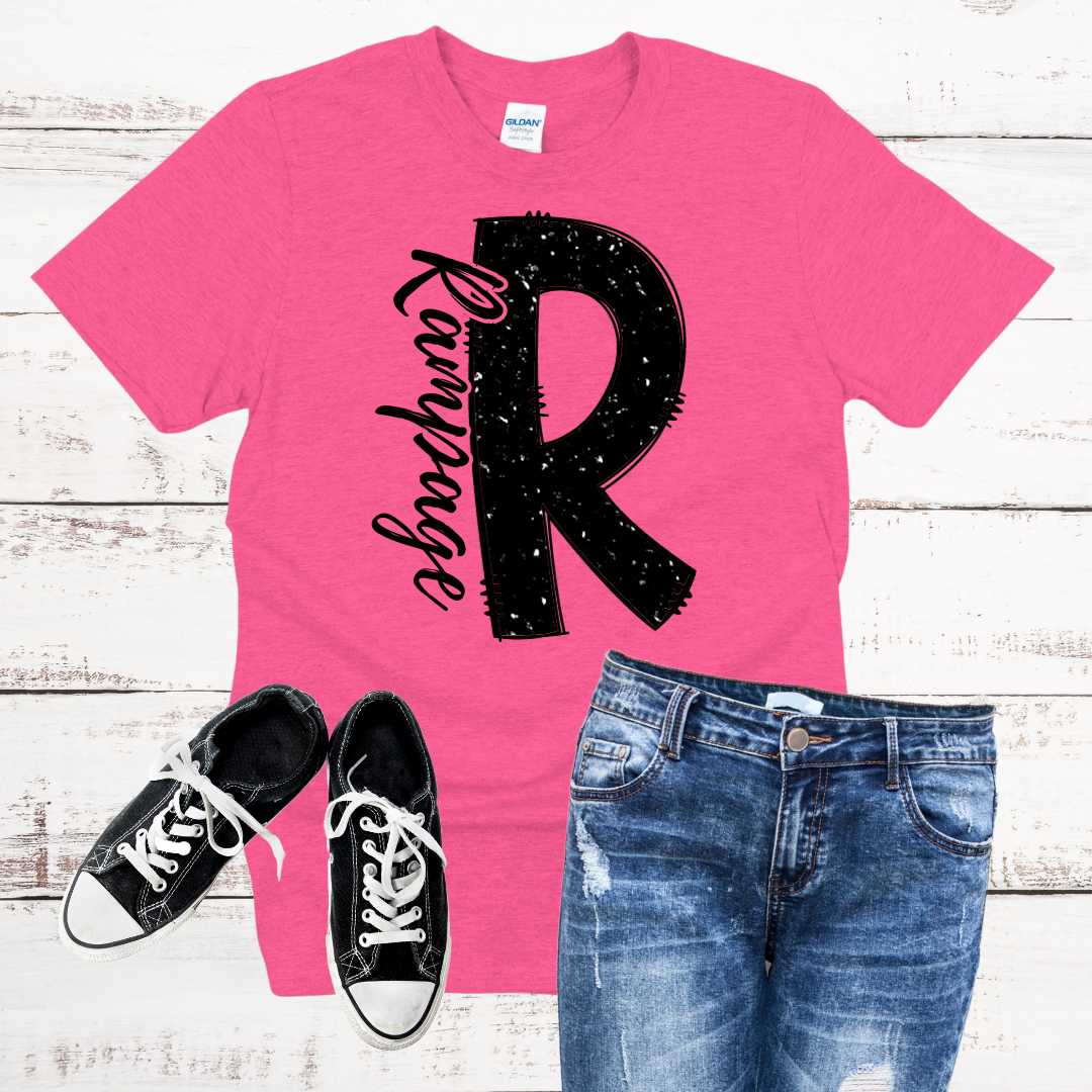 Rampage Basketball Faux Glitter T-Shirt