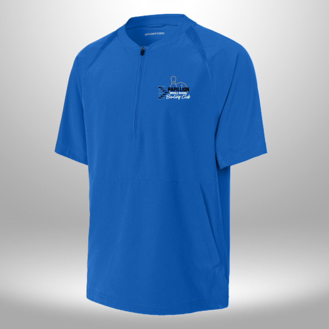 Papillion Middle School Bowling Coach Short Sleeve Jacket