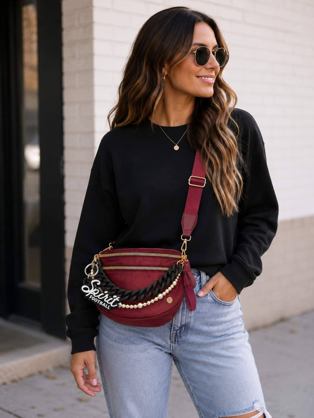 PRE-ORDER! Burgundy Spirit Bum Bag