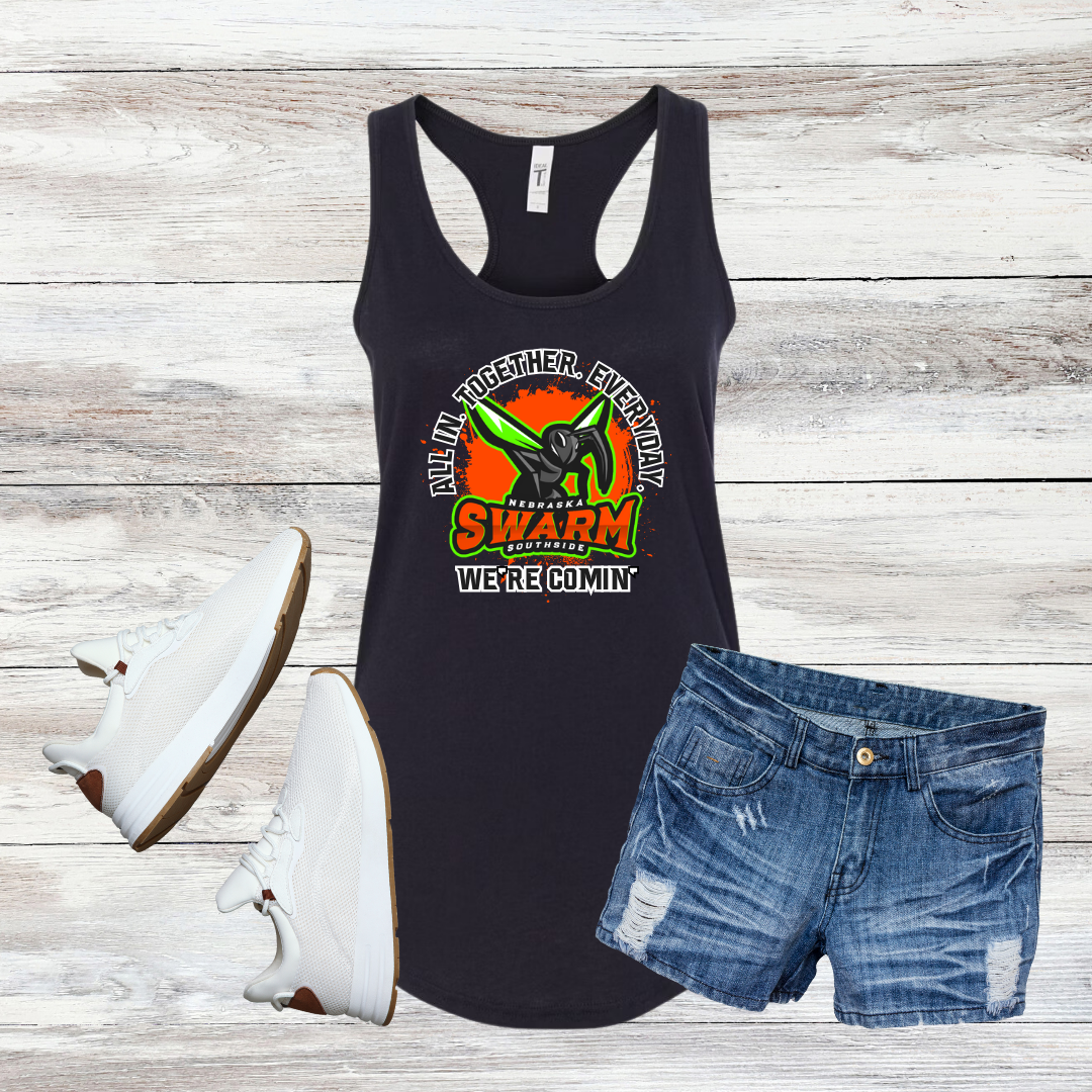 Swarm All In. Together. Everyday. Women's Tank