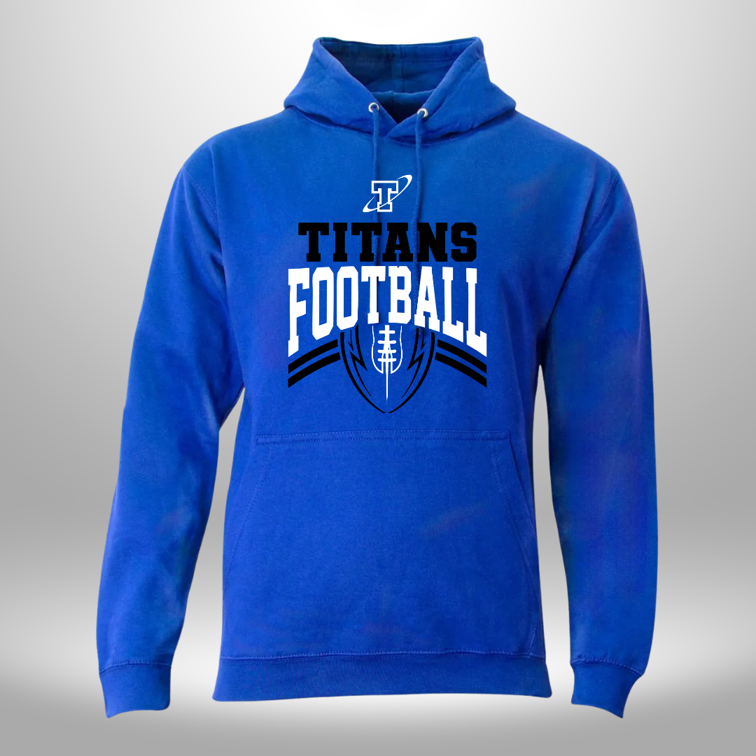 TITANS FOOTBALL LONG SLEEVE HOODIE