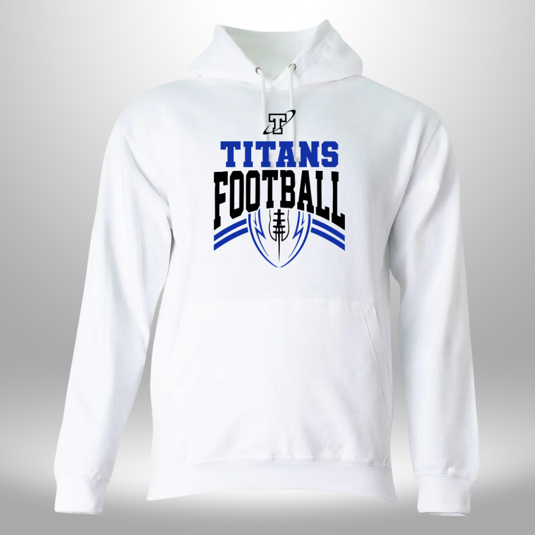 TITANS FOOTBALL LONG SLEEVE HOODIE