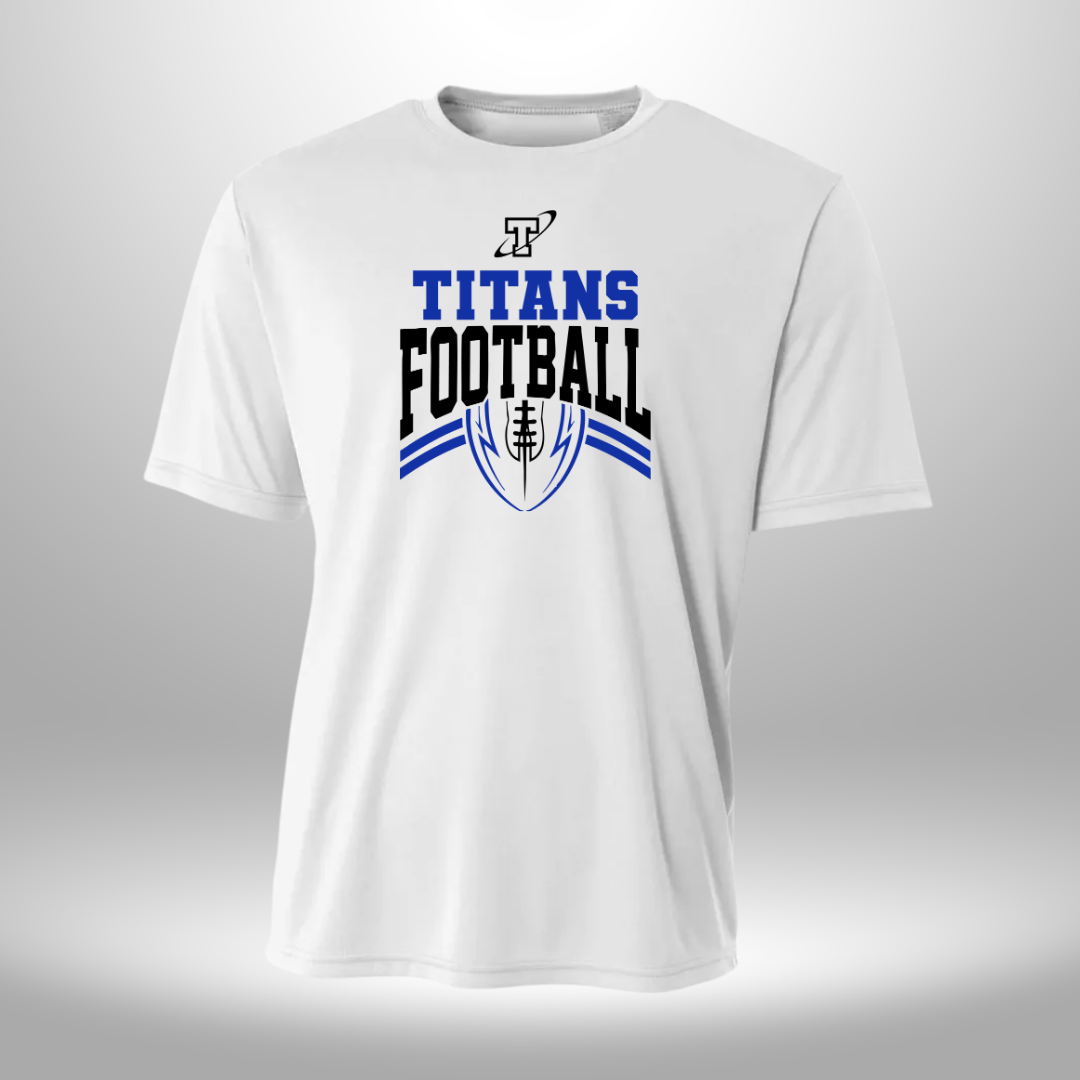 TITANS FOOTBALL PERFORMANCE TEE
