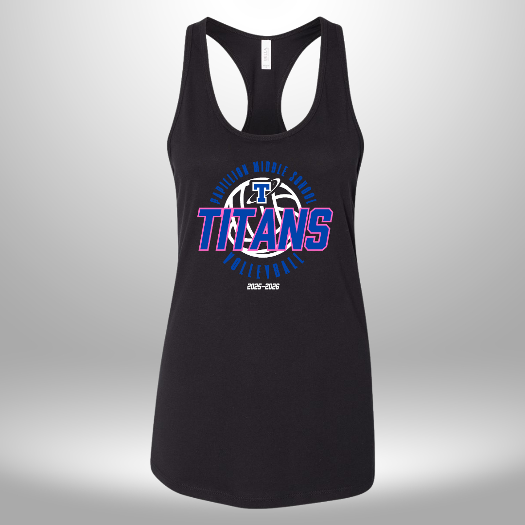 PAPILLION MIDDLE SCHOOL VOLLEYBALL WOMEN'S TANK TOP