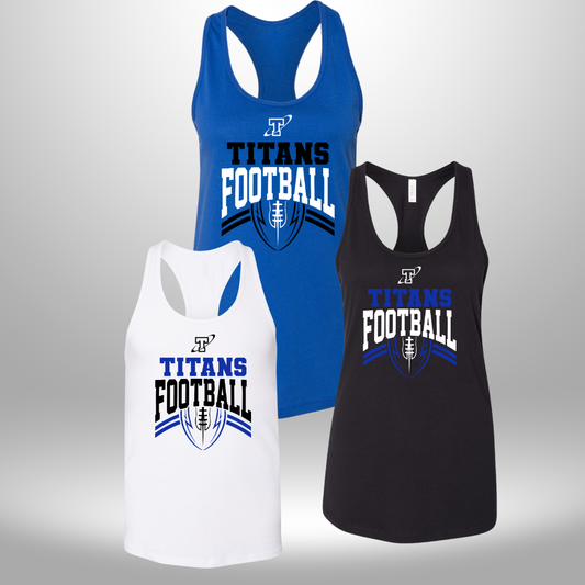 TITANS FOOTBALL WOMEN'S TANK TOP