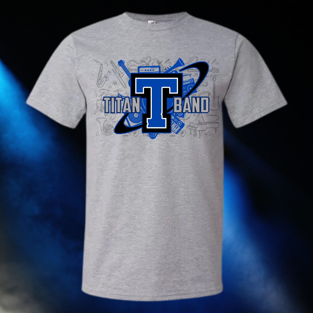 Papillion LaVista South Titan Band T-Shirt