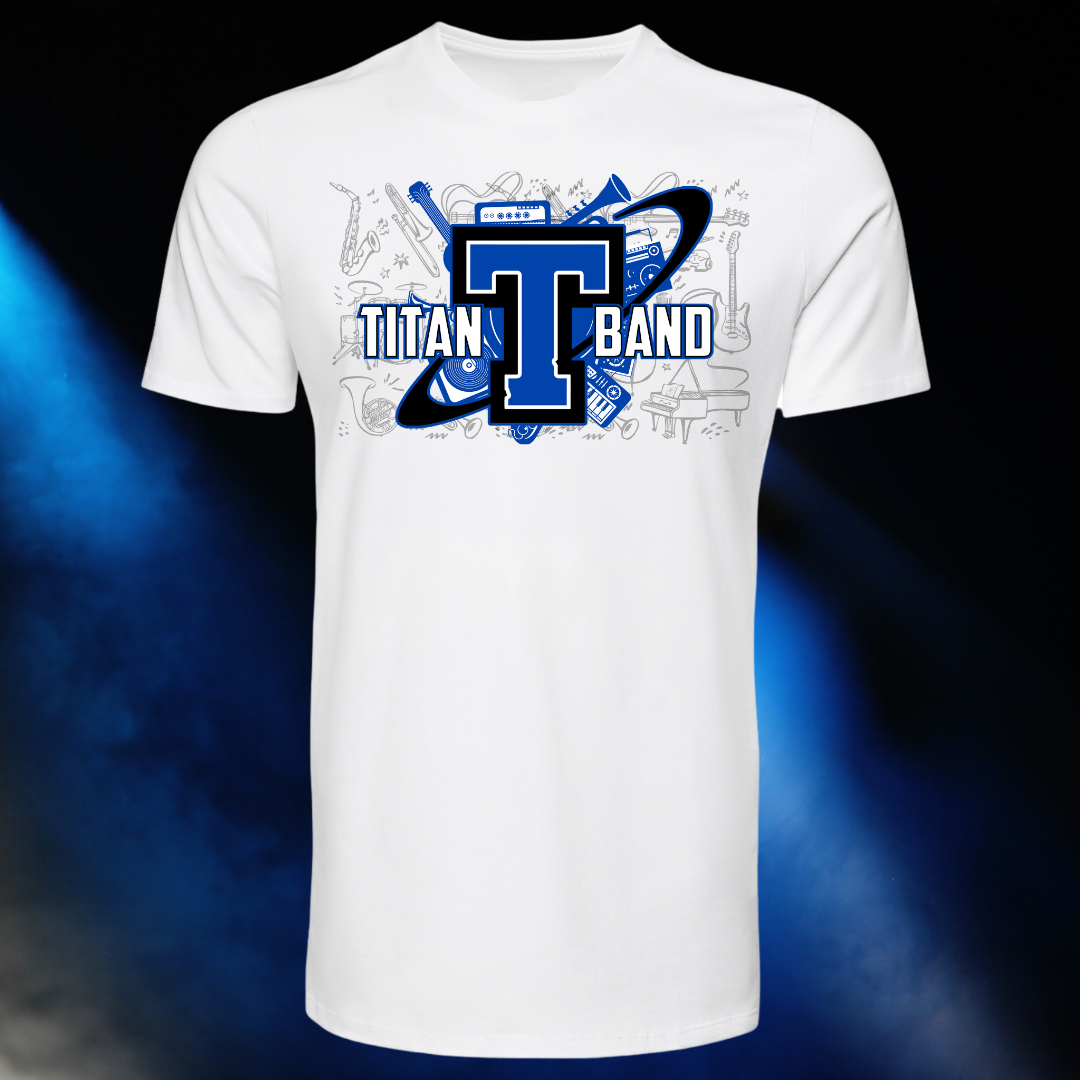 Papillion LaVista South Titan Band T-Shirt