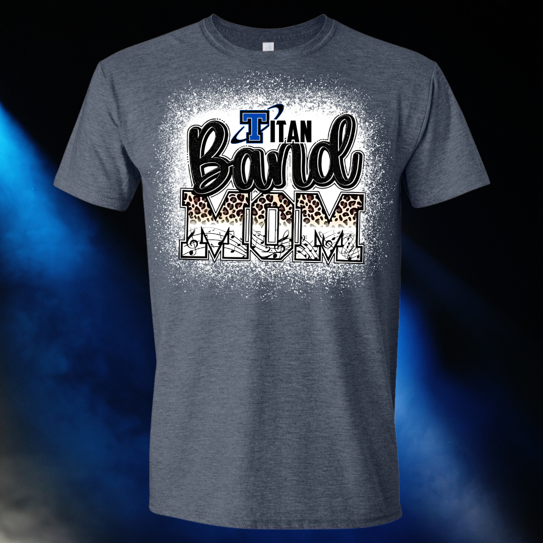 Papillion LaVista South Titan Band Mom T-Shirt