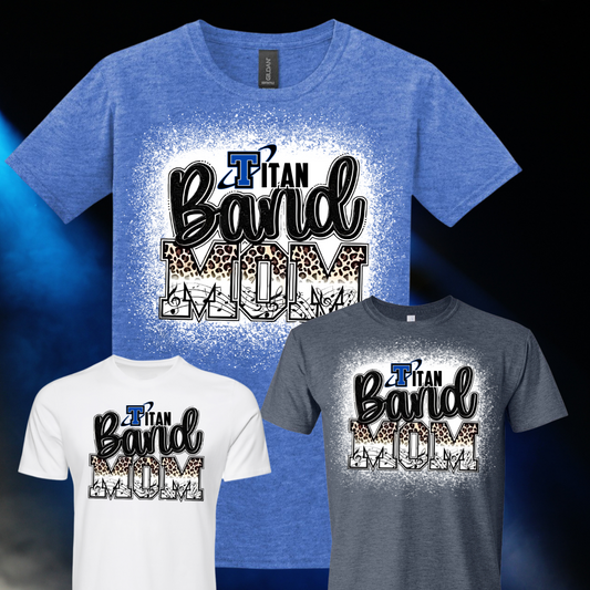 Papillion LaVista South Titan Band Mom T-Shirt