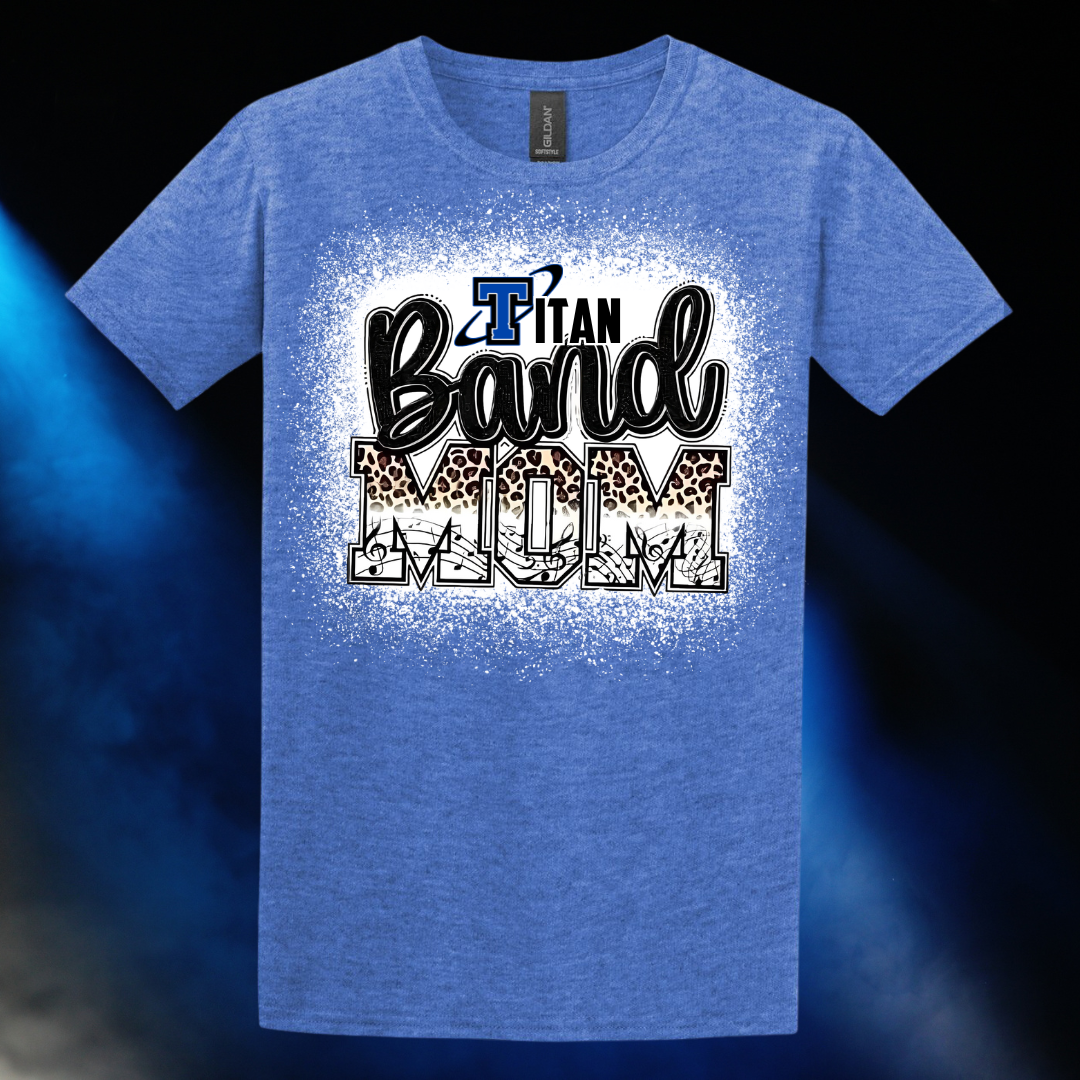 Papillion LaVista South Titan Band Mom T-Shirt