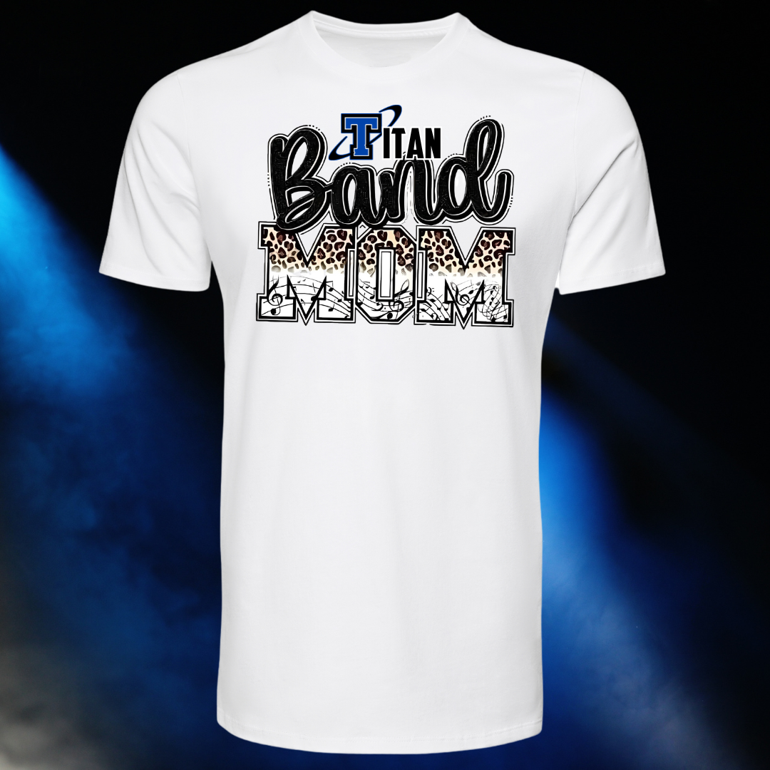 Papillion LaVista South Titan Band Mom T-Shirt