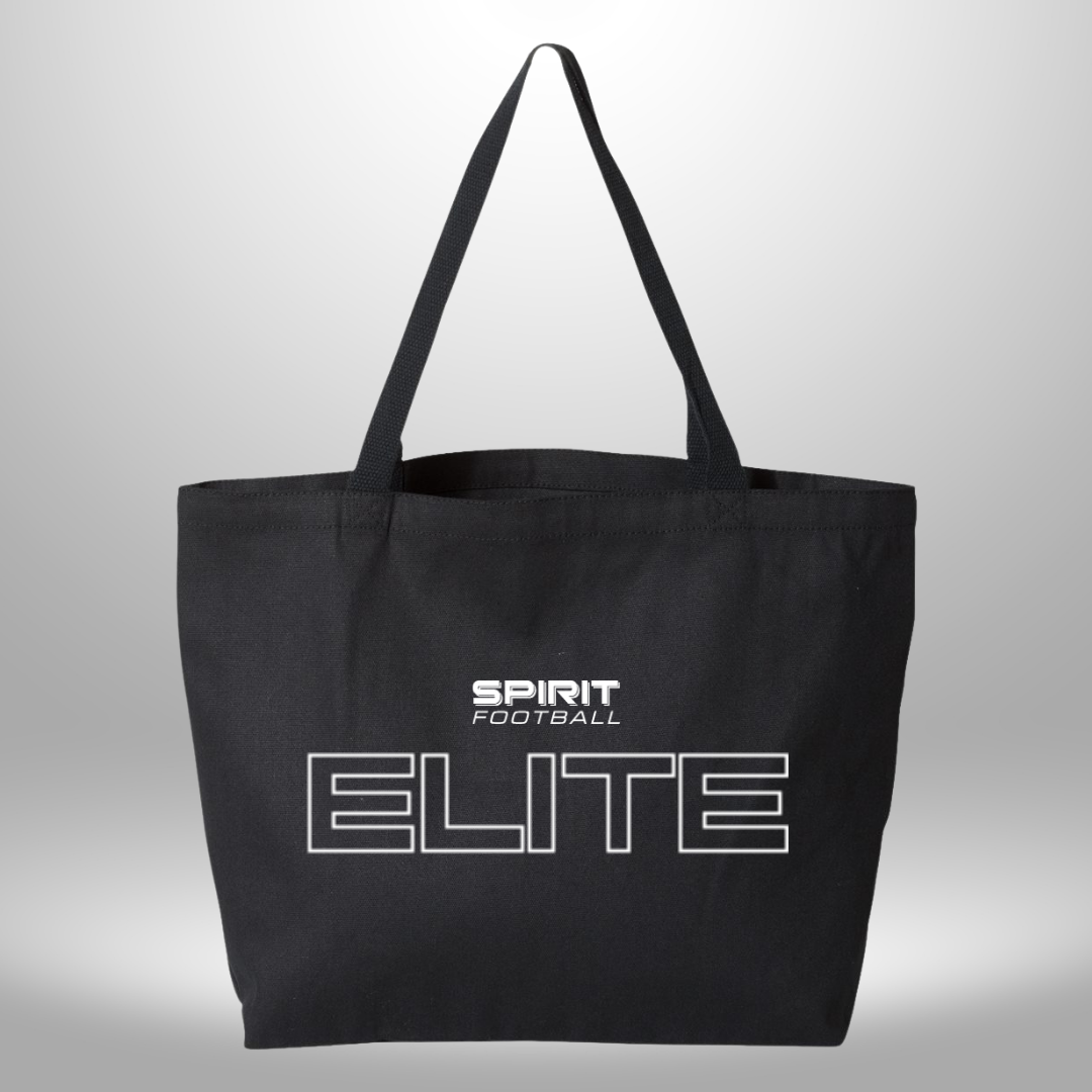 Spirit Football Elite Canvas Tote