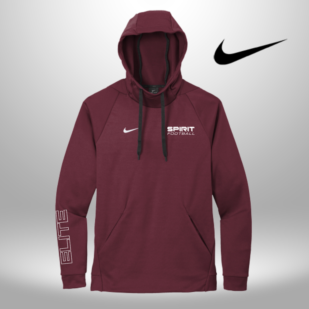 Spirit Football Nike Therma-FIT Pullover Fleece Adult Hoodie