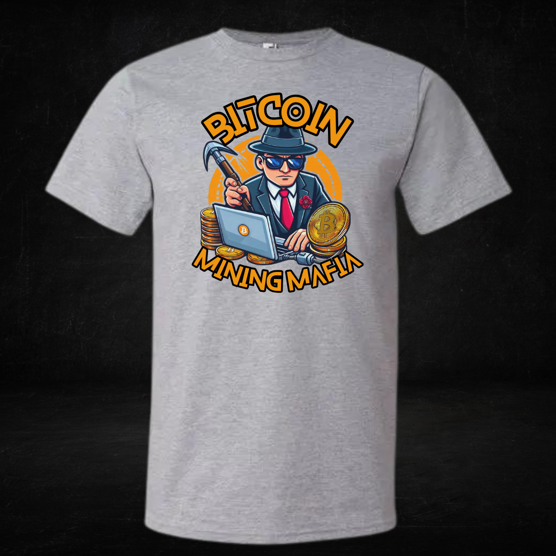 Bitcoin Mining Mafia "Godfather" DRI-POWER T-Shirt