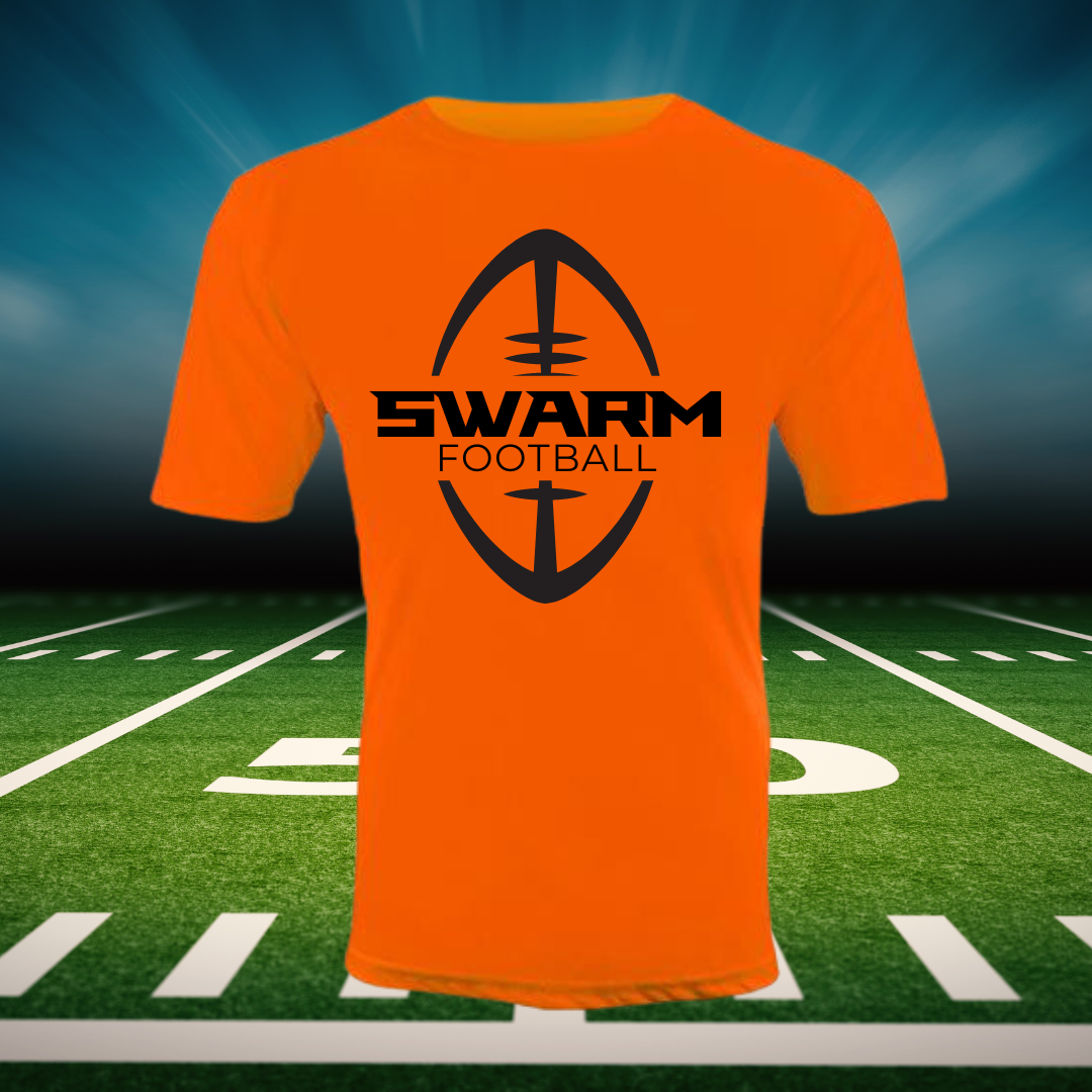 Swarm Sports Academy Adult Football Performance TShirt