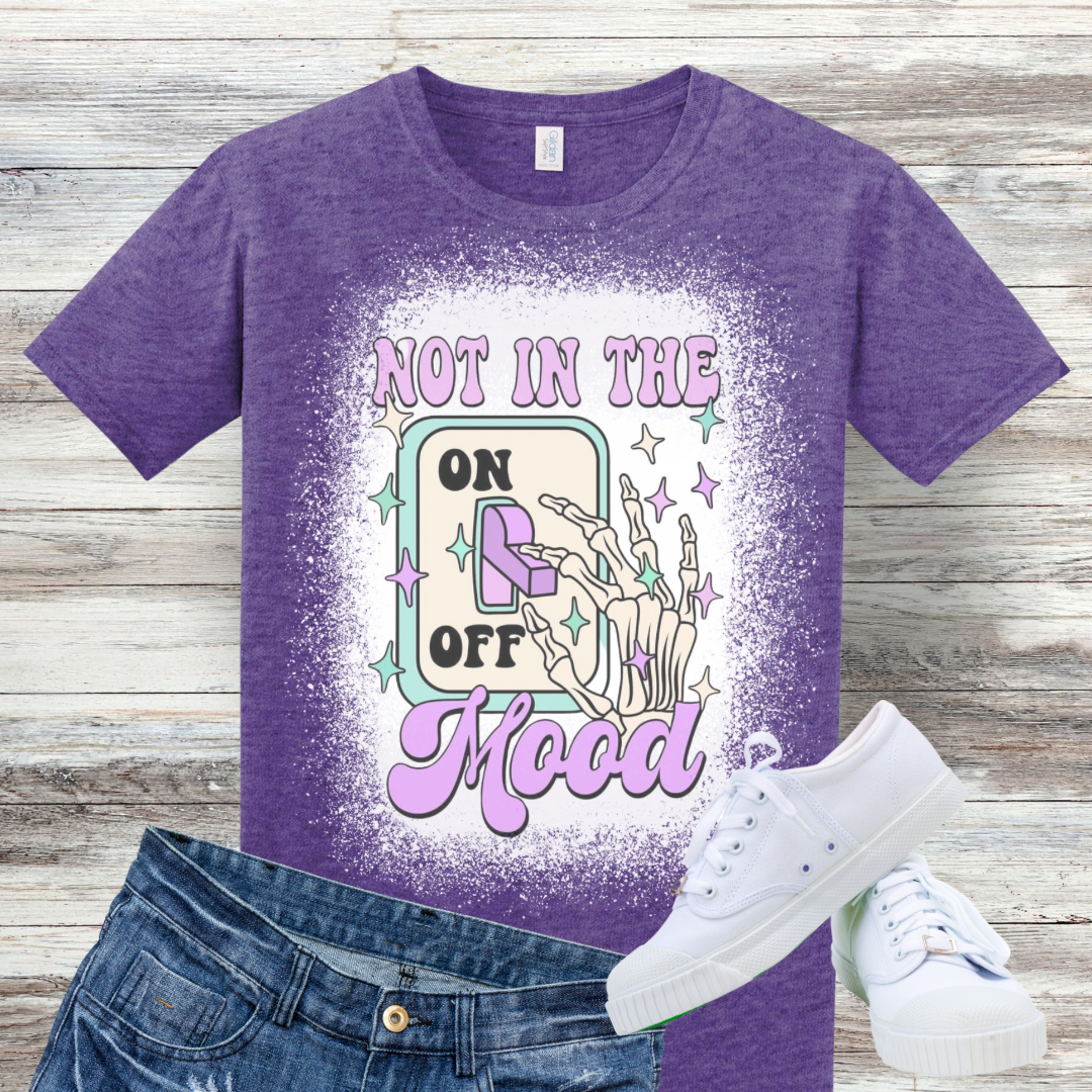 Not in the Mood Bleached T-Shirt
