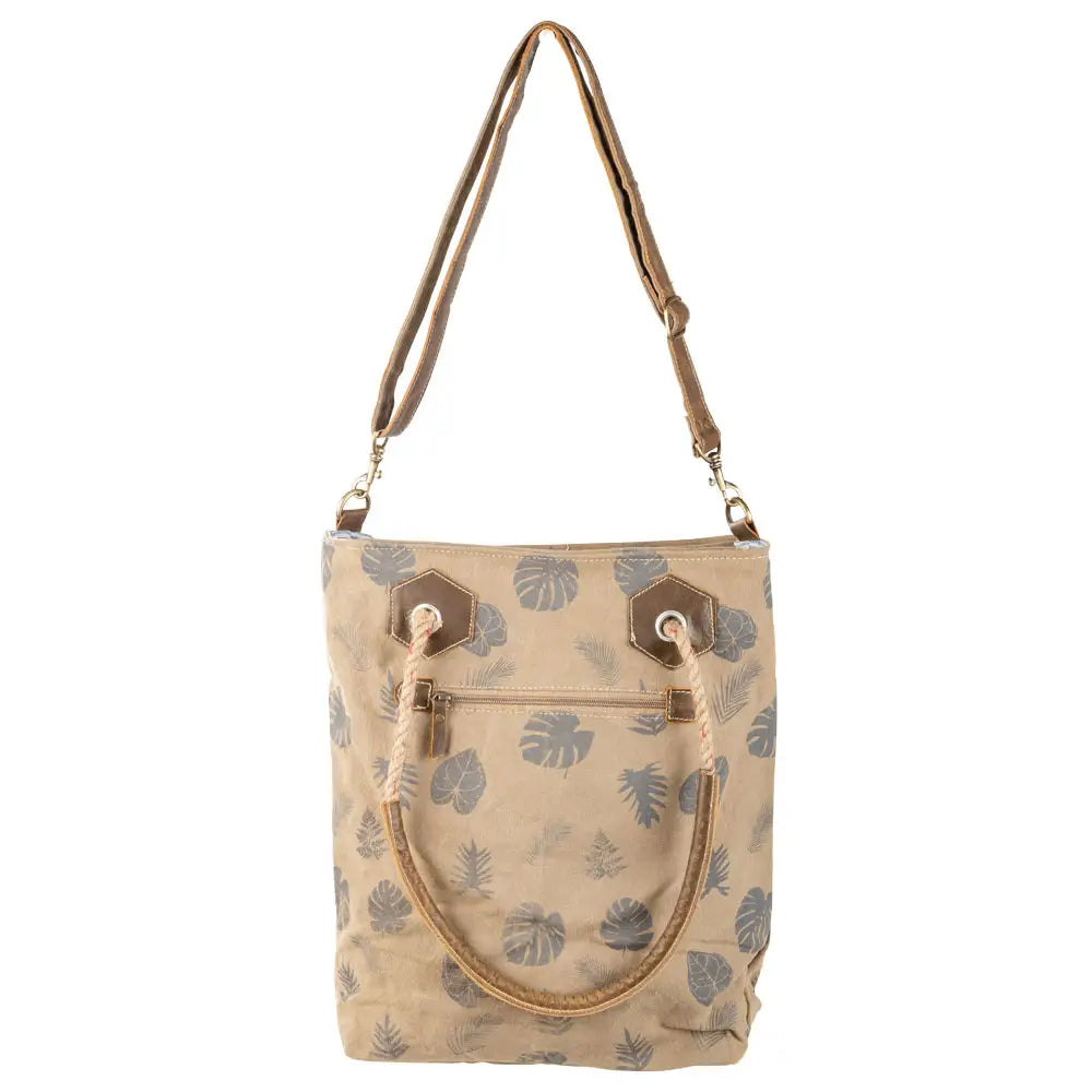 Floral Dragonfly Tote