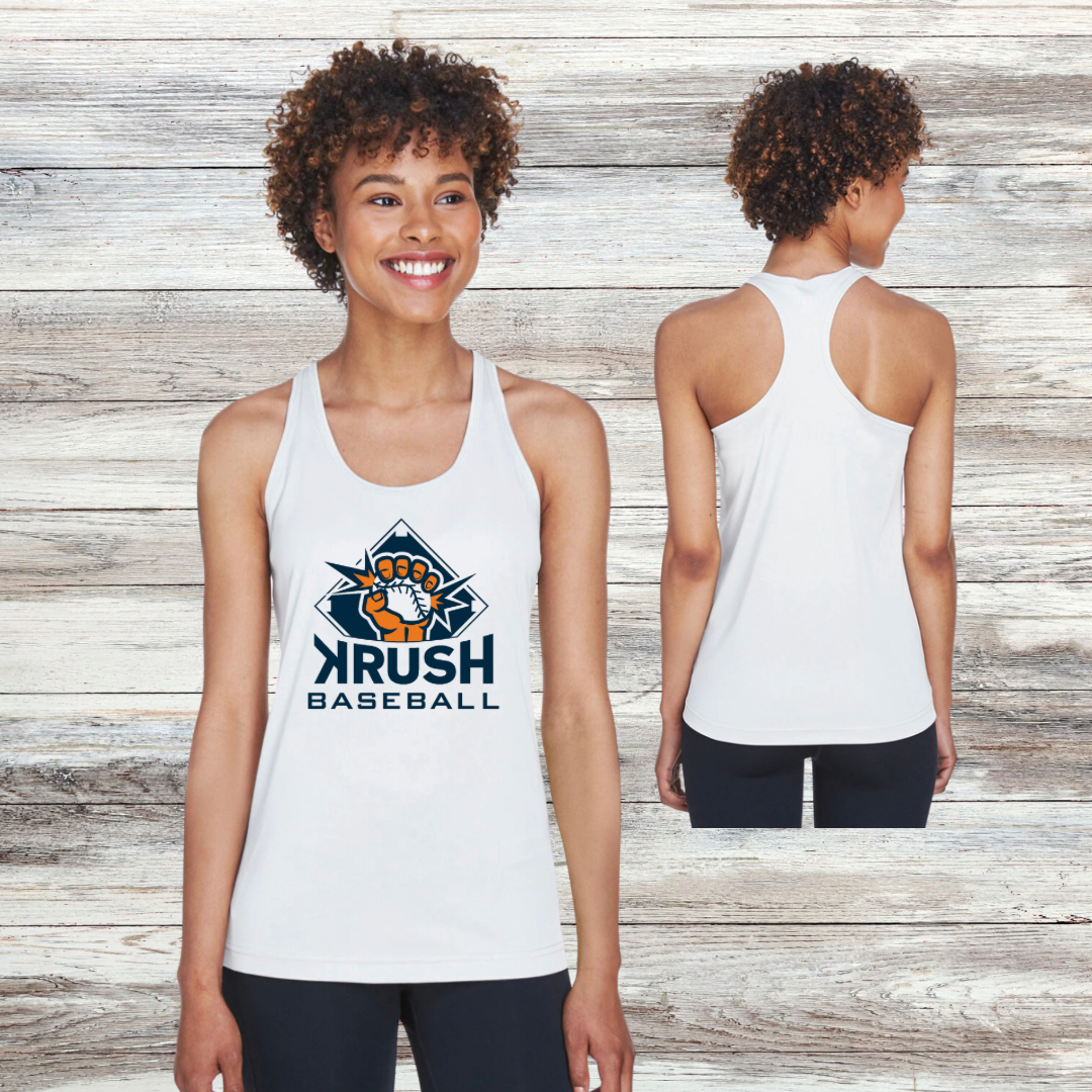 Krush Logo Performance Racerback Tank