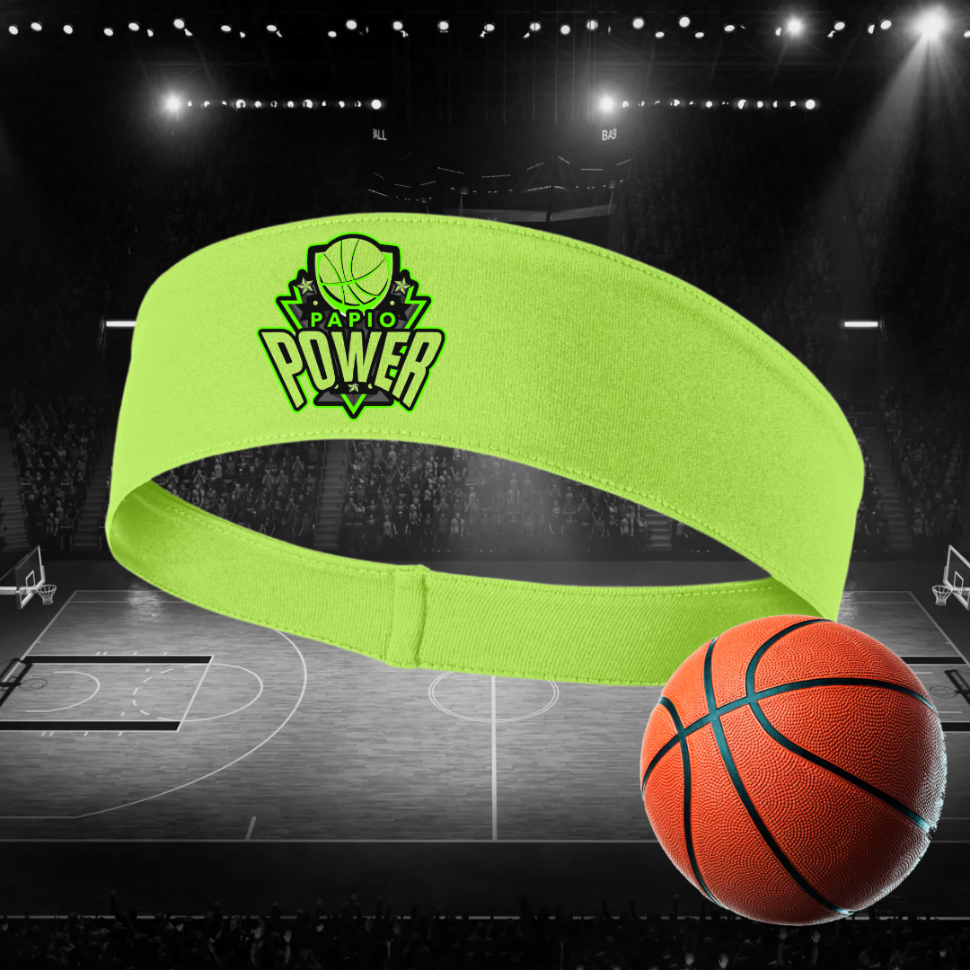 Papio Power Basketball Logo Competitor Headband
