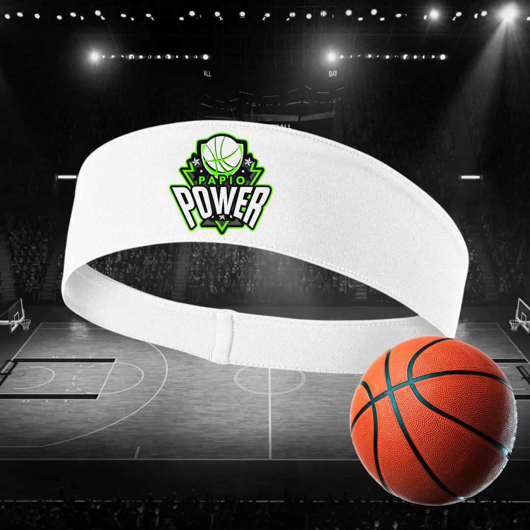 Papio Power Basketball Logo Competitor Headband