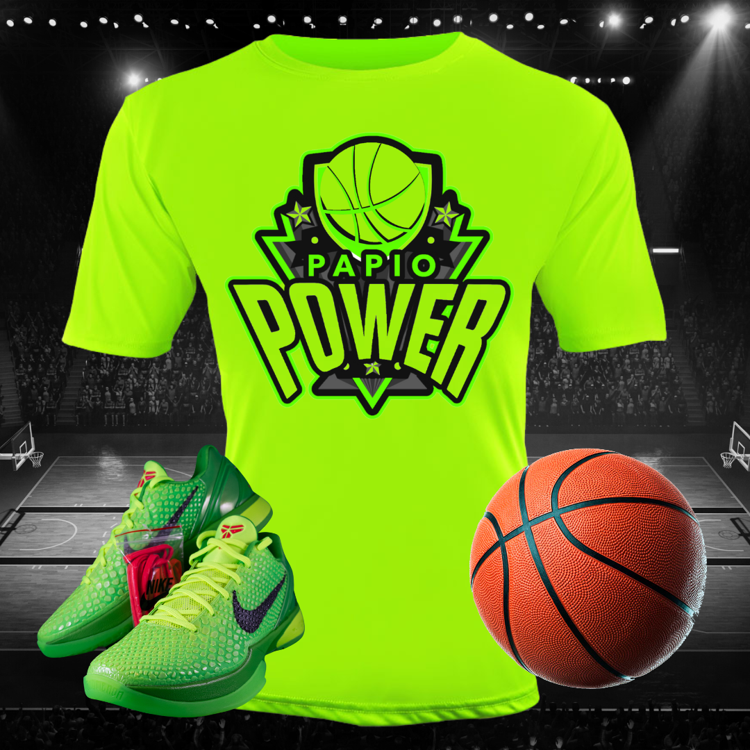 Papio Power Basketball Logo Shirt