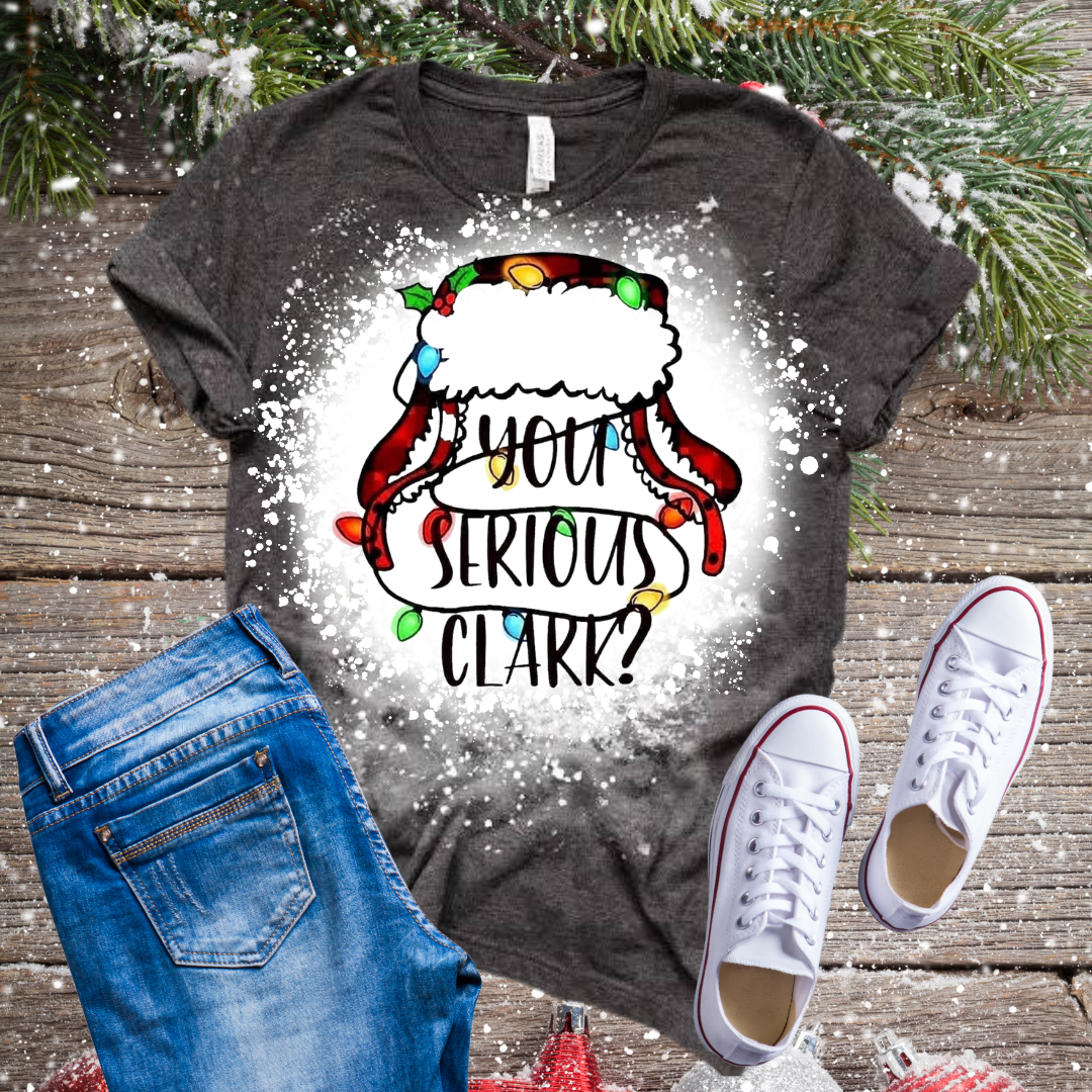 You Serious Clark? Bleached T-Shirt