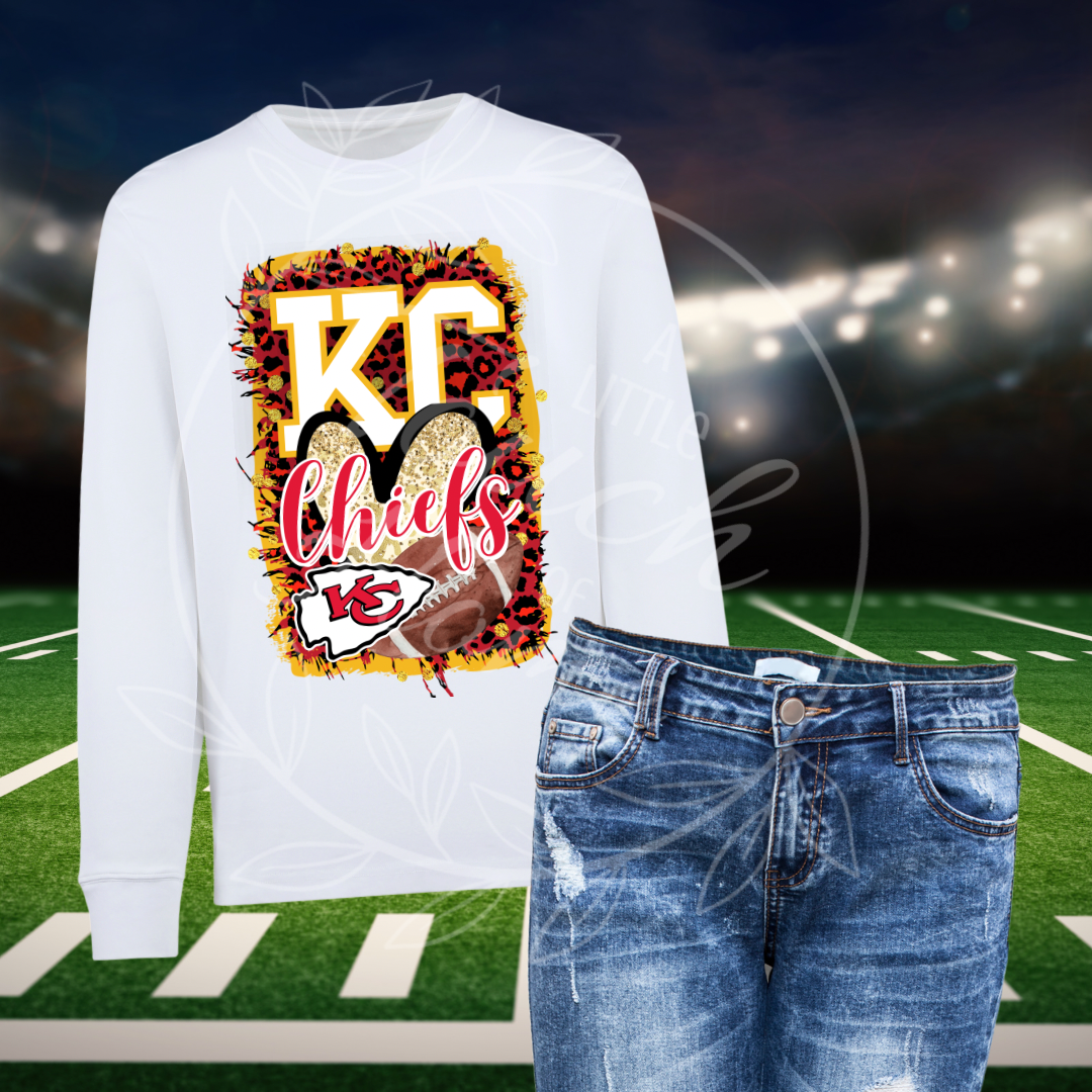 Kansas City Chiefs Heart Shirt