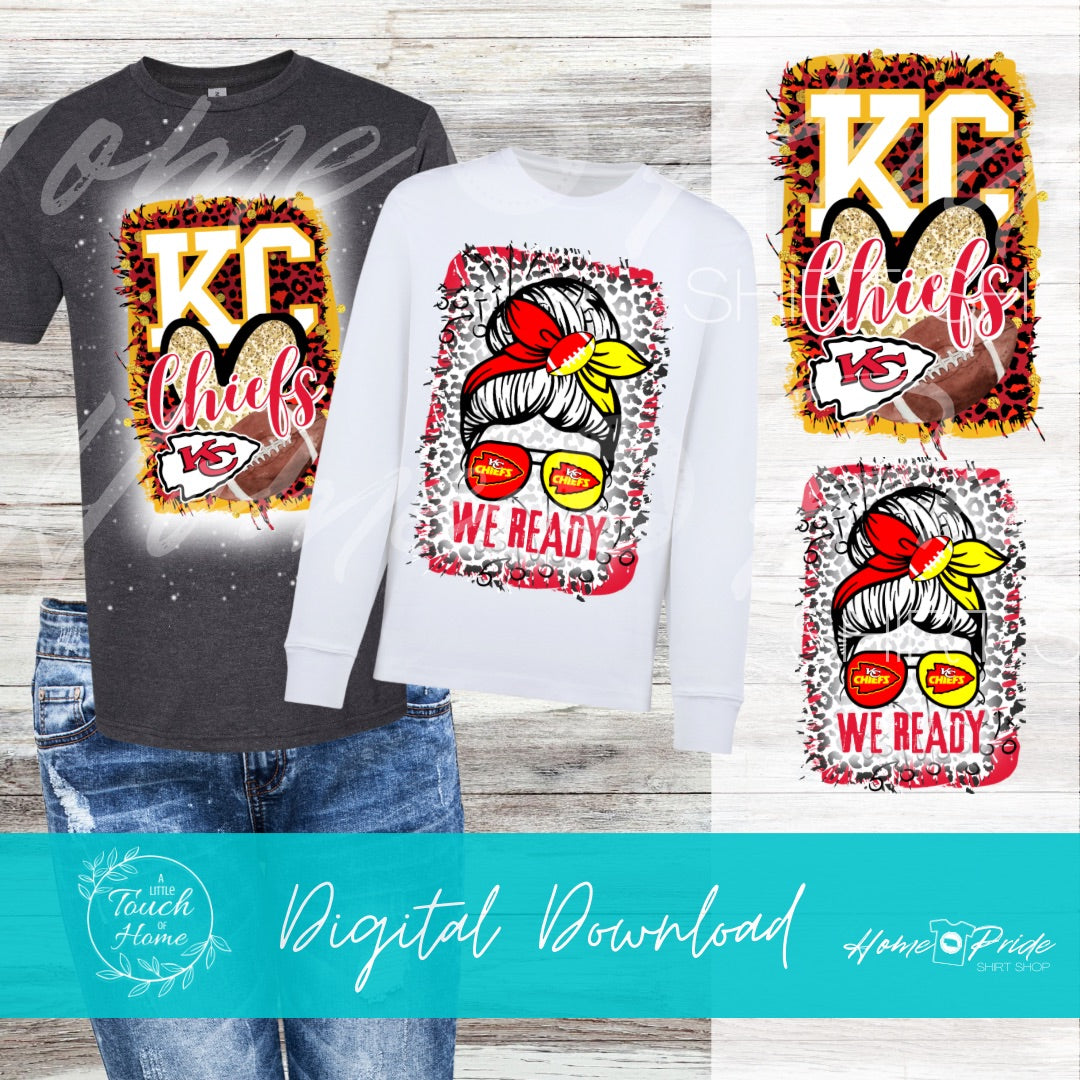 Kansas City Chiefs Sublimation Image Bundle