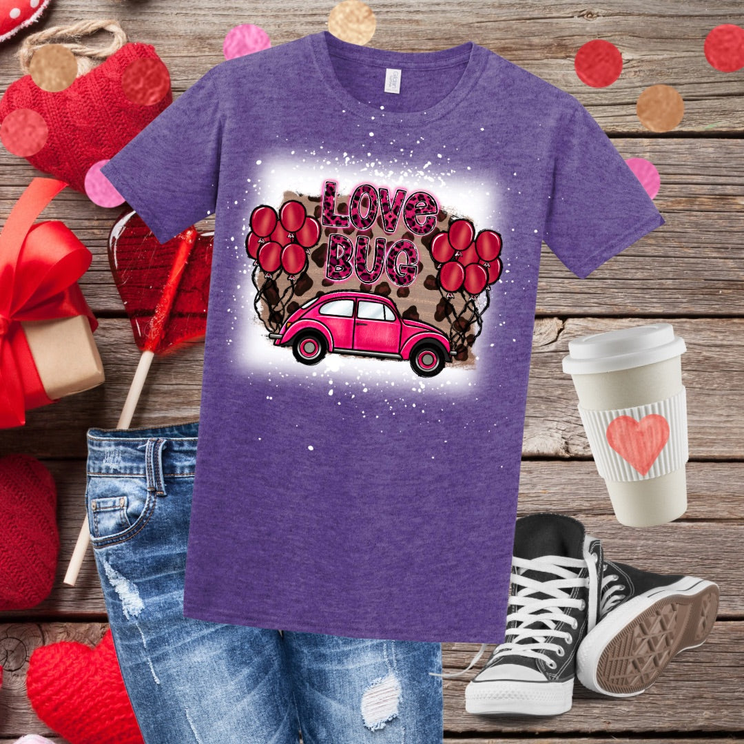 Love Bug Bleached T-Shirt