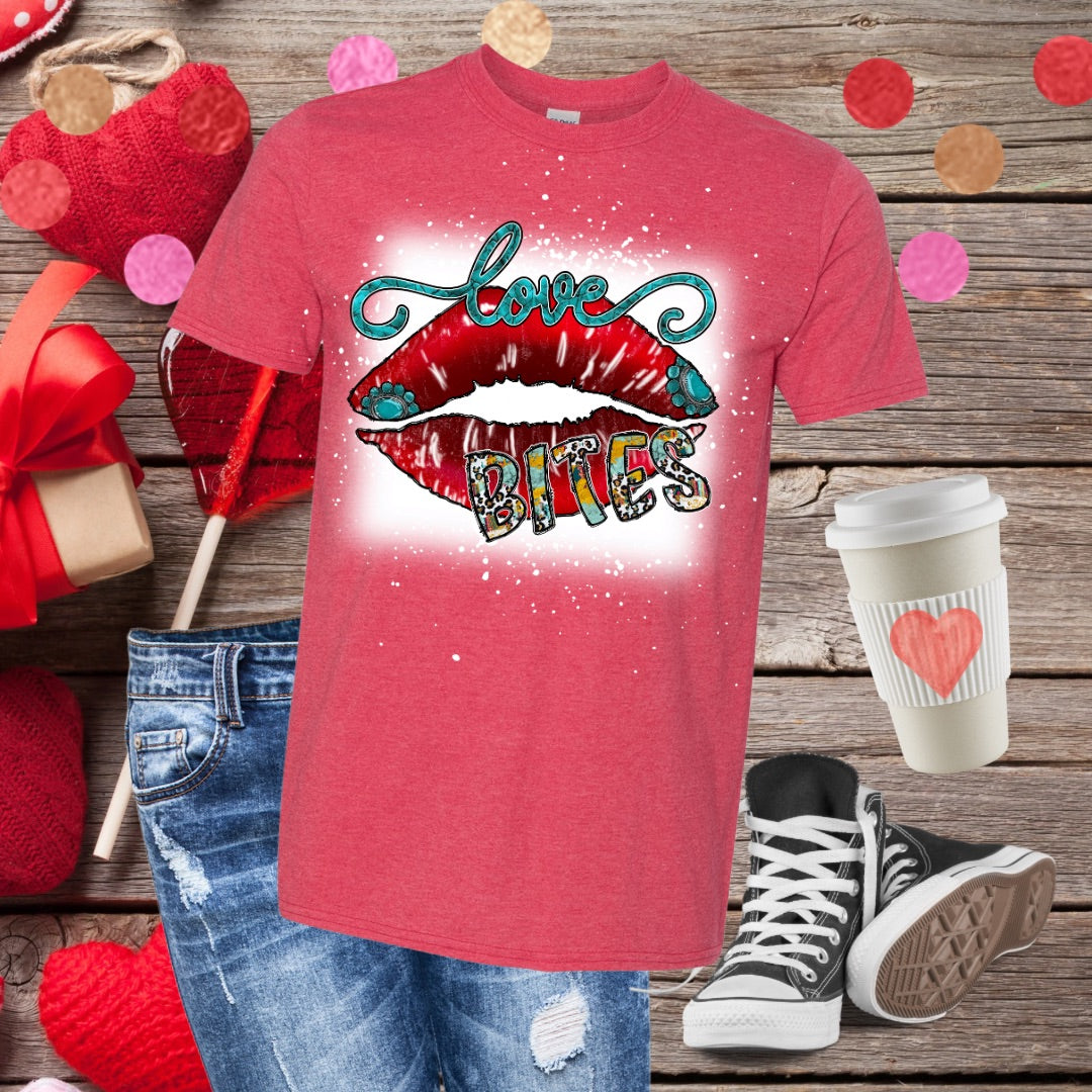 Love Bites Bleached T-Shirt