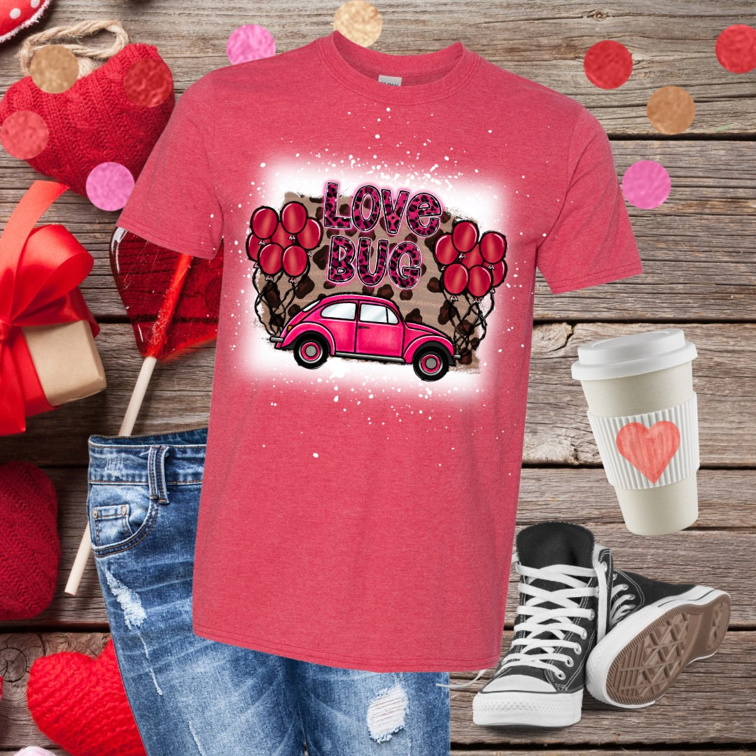 Love Bug Bleached T-Shirt