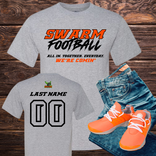 Swarm Football Softstyle Tee