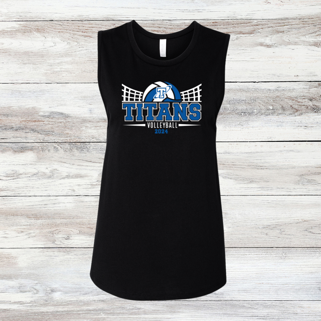 PAPILLION MIDDLE SCHOOL VOLLEYBALL WOMEN'S MUSCLE TANK