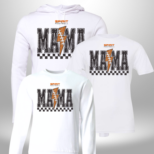 Spirit Ignite Tackle Football MAMA T-Shirt, Crew Neck or Hoodie