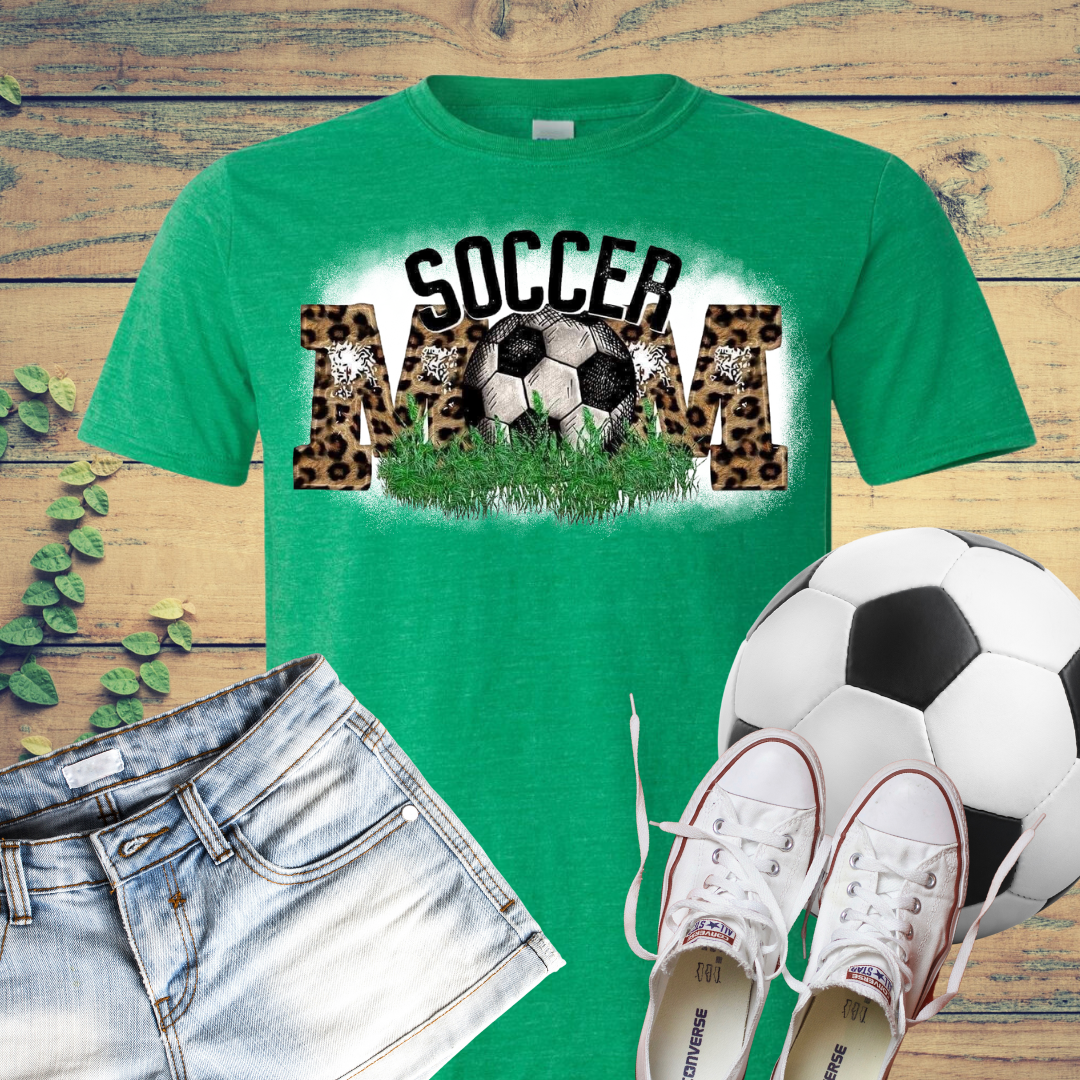 Soccer Mom Bleached T-Shirt
